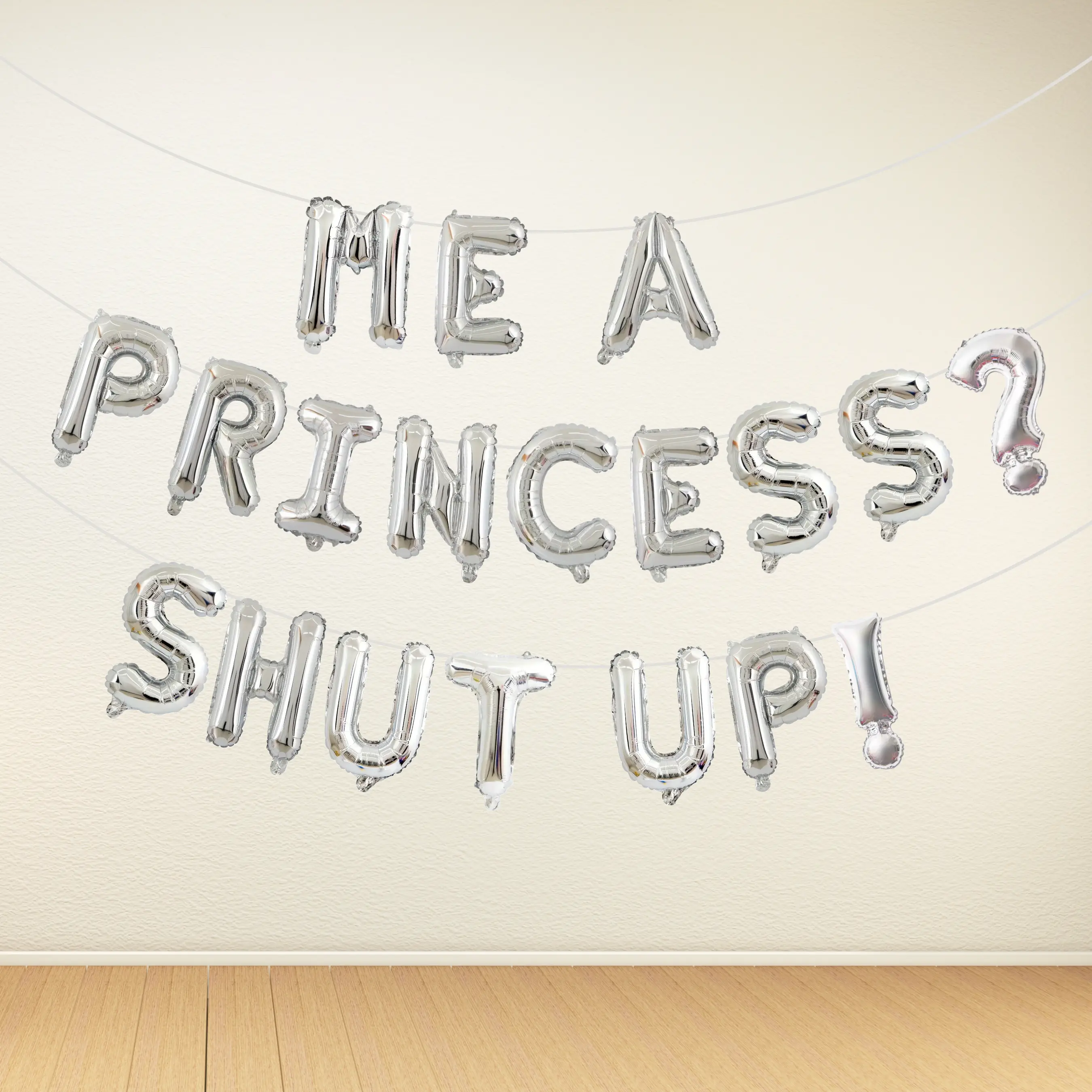Princess Diary Me A Princess? Shut Up! Balloons