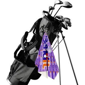 Retro "Send It" Graphic Golf Towel |   Cool Microfiber Golf Bag Accessory |   Golfer Hype Gear |   OutDoor |   Gift Golf Clubs Golf Putter Golf Pack
