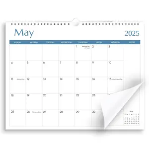 SKYDUE Wall Calendar 2025-2026, Jul 2025 to Dec 2026 18 Months 2025 2026 Wall Calendar with Planner Stickers, 14.5" x 11"