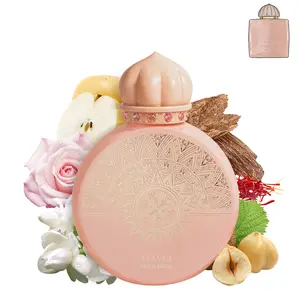 Velvet Moon Petal | Floral & Fruity | Extrait De Parfum 100ml | Pear,Hazelnut,Saffron, Rose, Jasmine,Ambergris,Vanilla | 8H+ Long Lasting