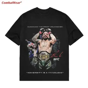 CombatWear Alexander 'The Great' Volkanovski T-Shirt Heavy Cotton UFC 325 for Fighters & Fans MMA True Champion Premium Apparel RPA