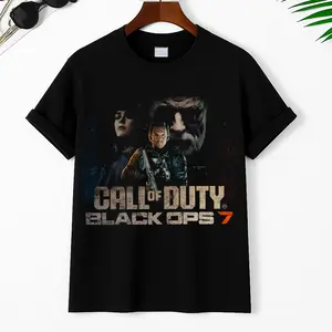 Call of Duty Black Ops 7 T-Shirt – Bold Vintage Shooter Graphic Printed on Premium Cotton for Gamers, Streamers and COD Fans