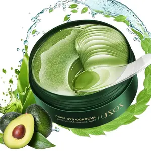 60pcs/set Avocado Moisturizing Collagen Eye Mask, Under Eye Mask, Eye Care Product for Dark Eye Bags, Skin Care Gift - Moisturizer Hydrating, Comfort Hydrate Soothing Moisture eye patches under eye patches