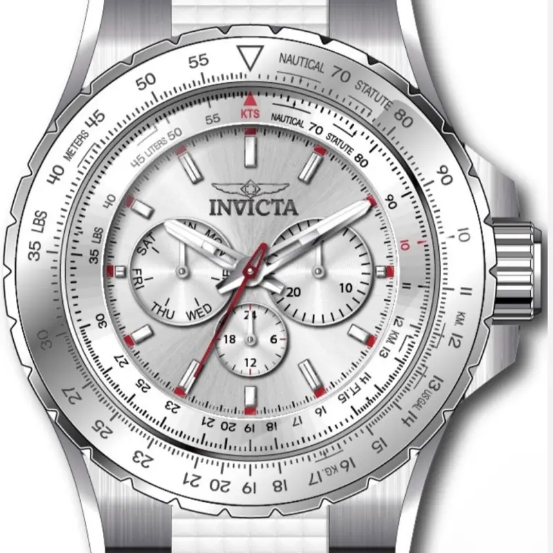 Invicta Aviator - 50100 Men’s Watch Quartz Movement Stainless Steel  50mm #23