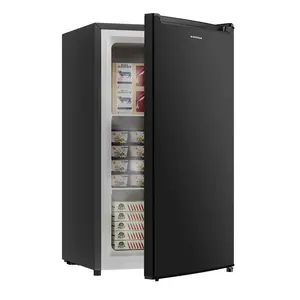 BANGSON 2.1 Cu.Ft Small Upright Freezer, Single Door Mini Freezer, Small Freezer, Adjustable Thermostat, Energy-Efficient, Compact Refrigerator, Quiet Operation, Compact Freestanding Freezer, Gift Idea, Mother's Day Gift