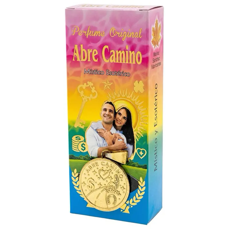 Abre Camino - Perfume with Medalls - Limited Edition Delightful Scents Citrus Floral Woody