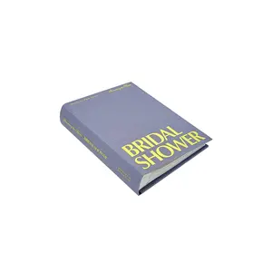 The Ceremony Club Bridal Shower Photo Album in Blue & Yellow