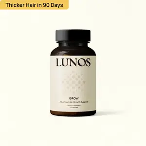 Lunos GROW | Luxury Hair Growth Supplement | 30-Day Supply