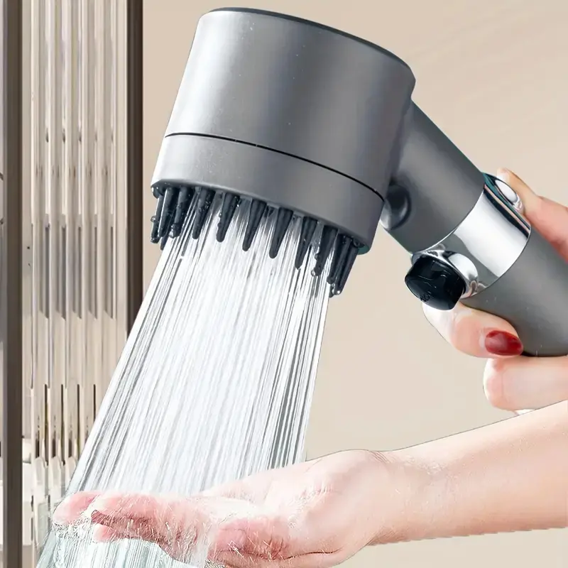 High Pressure Handheld Shower Head, Universal Bathroom Shower Head with Strong Shower Function, Household Bathroom Shower Equipment