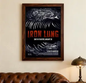 Iron Lung 2025 Horror Film Poster, Premium Wall Art, Unframed Print Only, Exclusive Sci-Fi Movie Print, High End Home Decor, Cinephile Gift
