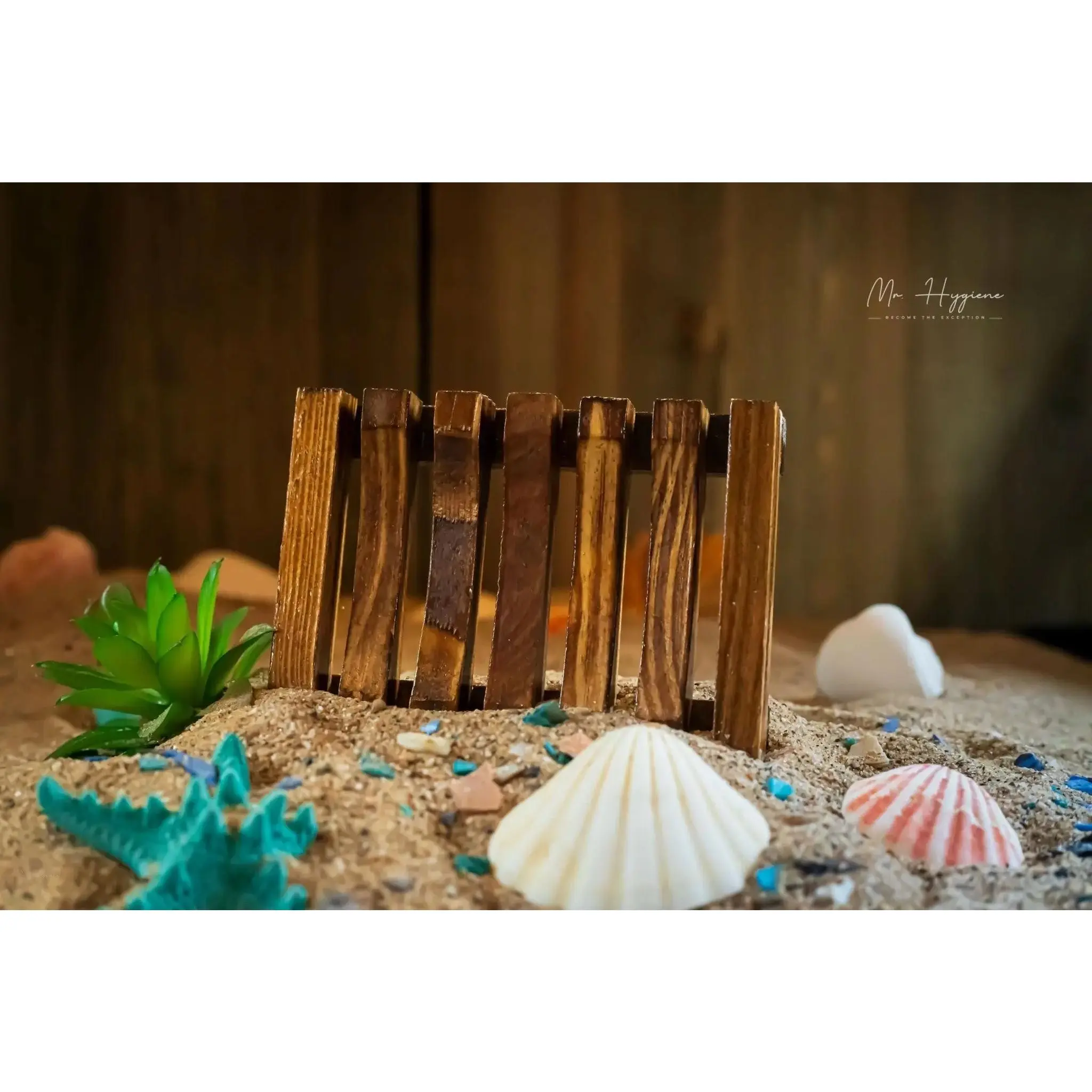Natural Wooden Soap Dish