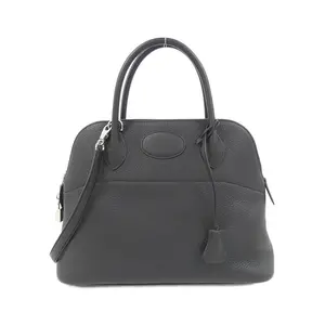Pre-owned HERMÈS Calfskin Shoulder Bags Hermes Bolide31 Taurillon Clemence handbag