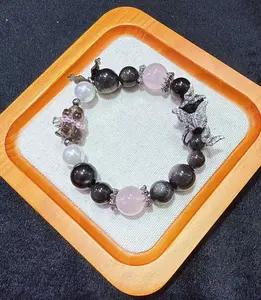 Natural obsidian bracelets DIY gifts Women's gifts Birthday gifts Charming bracelets