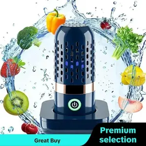 Portable Automatic Fruit & Vegetable Washing Machine - Electric Purification Technology, Essential for Healthy Kitchen, Exclusive Kitchen Gift Cleaning