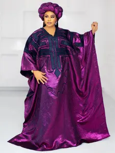 DYNASTY EMBROIDERED BROCADE (MAGENTA)