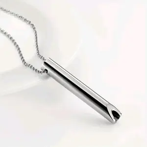 Breathwork Necklace for stress and anxiety Female Male
