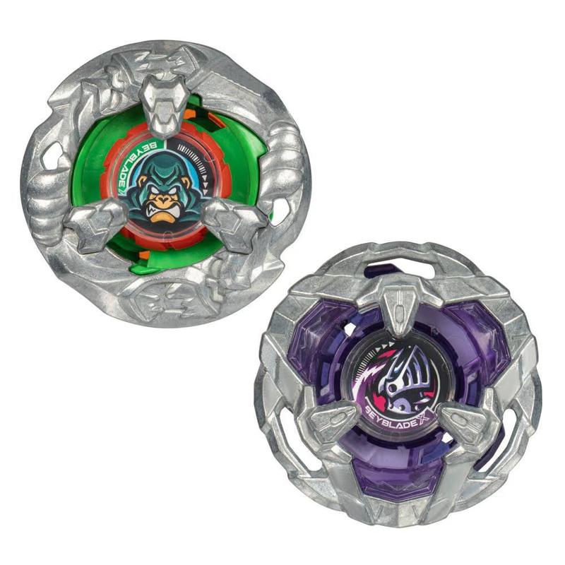Hasbro Beyblade X Yell Kong 3-60GB and Helm Knight 5-80T Top Dual Pack Set