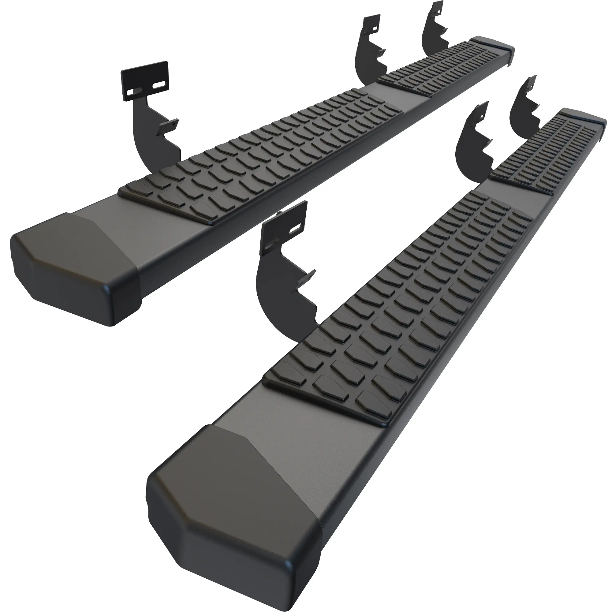 Quad Cab Running Boards Side Steps Compatible with 2009-2018 Dodge Ram 1500, Ram 2019-2024 1500 Classic(New Body Style Not Fit), Ram 2010-2026 2500 3500 Black Textured Aluminum Nerf Bars Visit the AutoBull Store