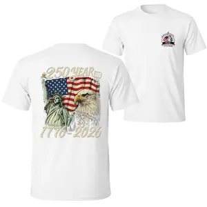 America 250 Years T-Shirt – 1776–2026 Patriotic Eagle Statue of Liberty Tee