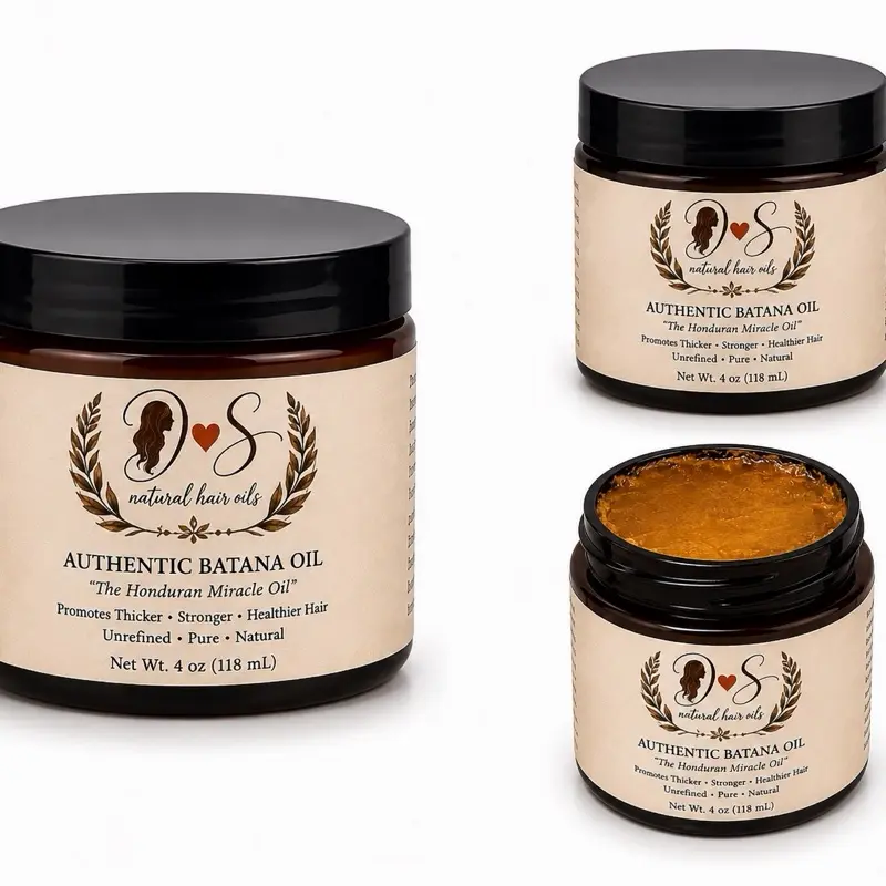 8oz Batana Oil – Deep Repair & Scalp Nourishment