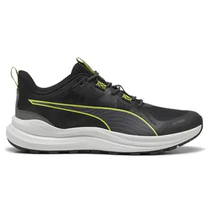 PUMA Mens Reflect Lite Trail Trail Running Sneakers Shoes - Black