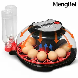 MengBei Rapid Egg Cooker 12 Capacity Electric Egg Cooker for Hard Boiled Poached Scrambled Eggs or Omelets with Auto Shut Off Feature Red machine bpa-free stainless steel