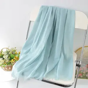 Premium Viscose Soft Hijab Scarf Shawl Islam Muslim Headcover 190x100cm - Women's Accessories