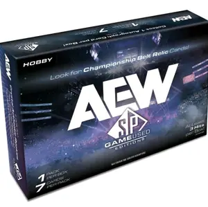 2025 Upper Deck AEW SP Game Used Wrestling Hobby Box