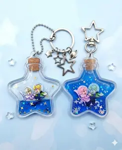Space Race - Acrylic Keychain