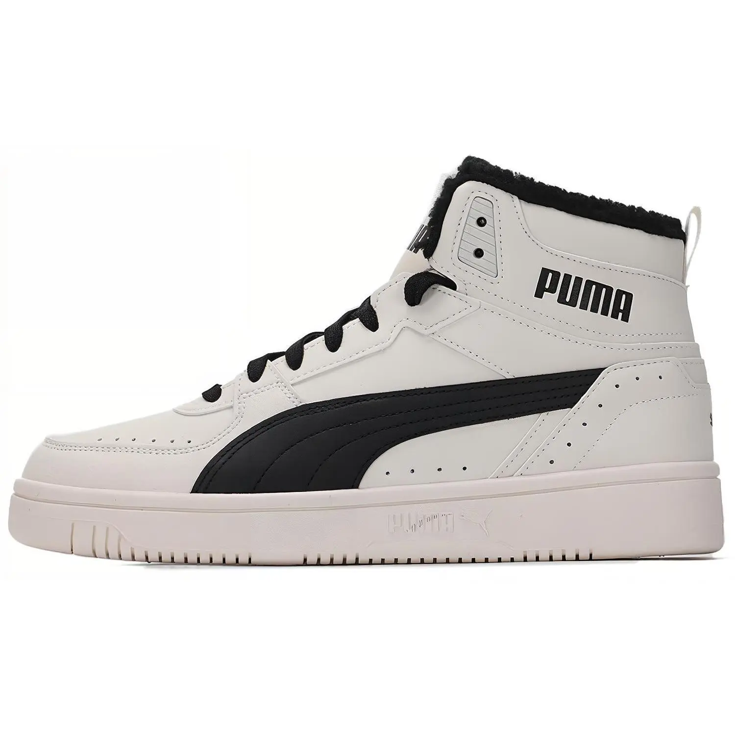 PUMA Rebound Joy Fur High-Top Sneakers Unisex Tokyo Edition Casual Fashion Shoes Casual Fashion Breathable