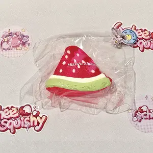 MissWu Squishy TabaSquishy Toy Handmade Squishy Stress Relief Toys Taba squishy - Lychee Squishy