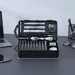 115-In-1 Precision Screwdriver Set, Phone Repair Kit with Magnetic Replaceable Screwdriver Bits, Mini Screwdrivers for iPhone & Watch, Switchable Screwdriver Shape