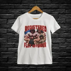 Registered Flex Offender funny gym shirt with Sam Sulek Sweatshirt, Hoodie, Comfort Colors