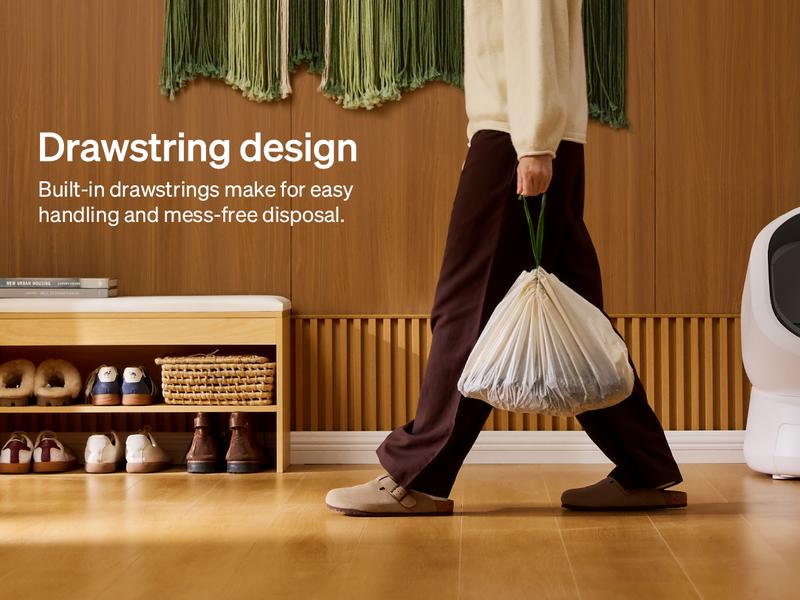 PETLIBRO Luma Essentials Waste Drawer Liners Carbon Deodorizer Litter Mat Trapping Mat for Pet Care