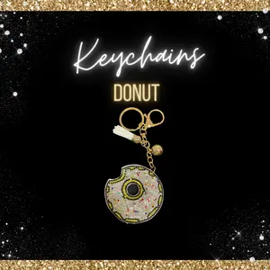 Donut Keychain