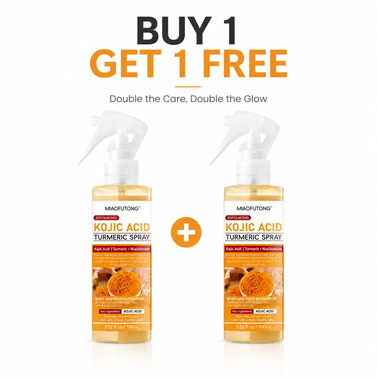 Keratin Care Turmeric Acid Spray, Pore-Clearing Exfoliating Formula for Skin Repair [Buy 1 Get 1 Free]