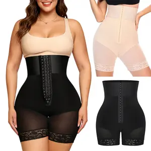 Women's High Waist Tummy Control Shapewear Leggings Breathable Compression Tights for Waist Tightening Butt Lift with or without Pads