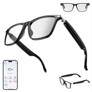 Ai Translation Smart Glasses for Men & Women, 180 Languages, USB PD Charging, Decorative Lens, Travel & Business Use, Transparent/sunglasses