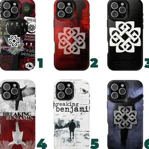 Breaking Benjamin Phobia Dear Agony Phone Case Alternative Metal Gift For iPhone 11-17 Pro Max/Plus & Samsung Galaxy S23-S25
