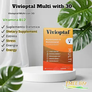 Vivioptal Multi Vitamin Dietary Supplement - 30 Softgels, for Body Health & Daily Supplemental Nutrition Support