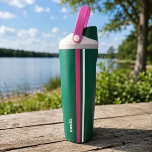 Vacation Mode Style Birthday Bash Bottles Owala FreeSip Style Outdoor Water Bottle 32oz Double Wall Insulated Leakproof Cup with Carry Handle