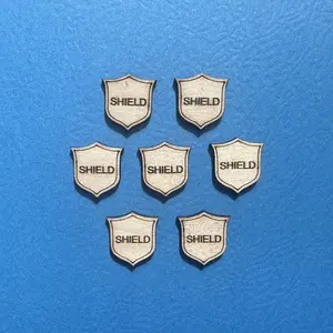 MTG Shield Counters - Magic the Gathering Counters - custom wood laser cut counters