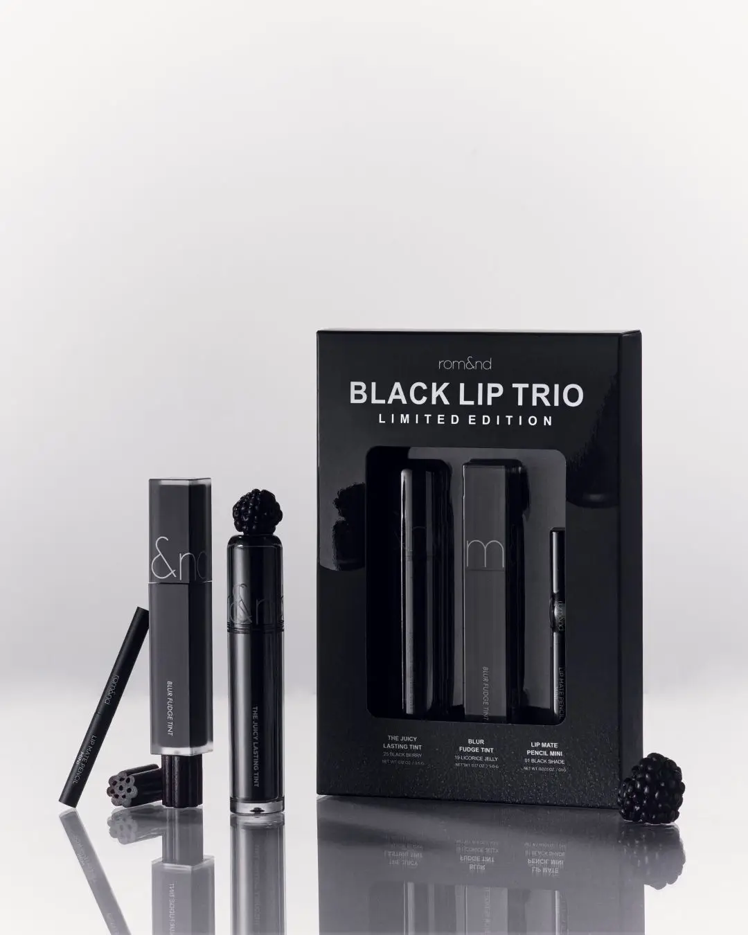 [rom&nd Official Shop] rom&nd BLACK LIP TRIO