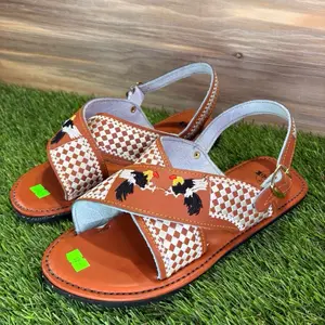 Mexican Crossed Huarache Sandal Summer Footwear Sole Made from Recycled Tires Eco-Friendly Design