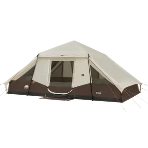 10 Person Lighted Instant Pyramid Tent