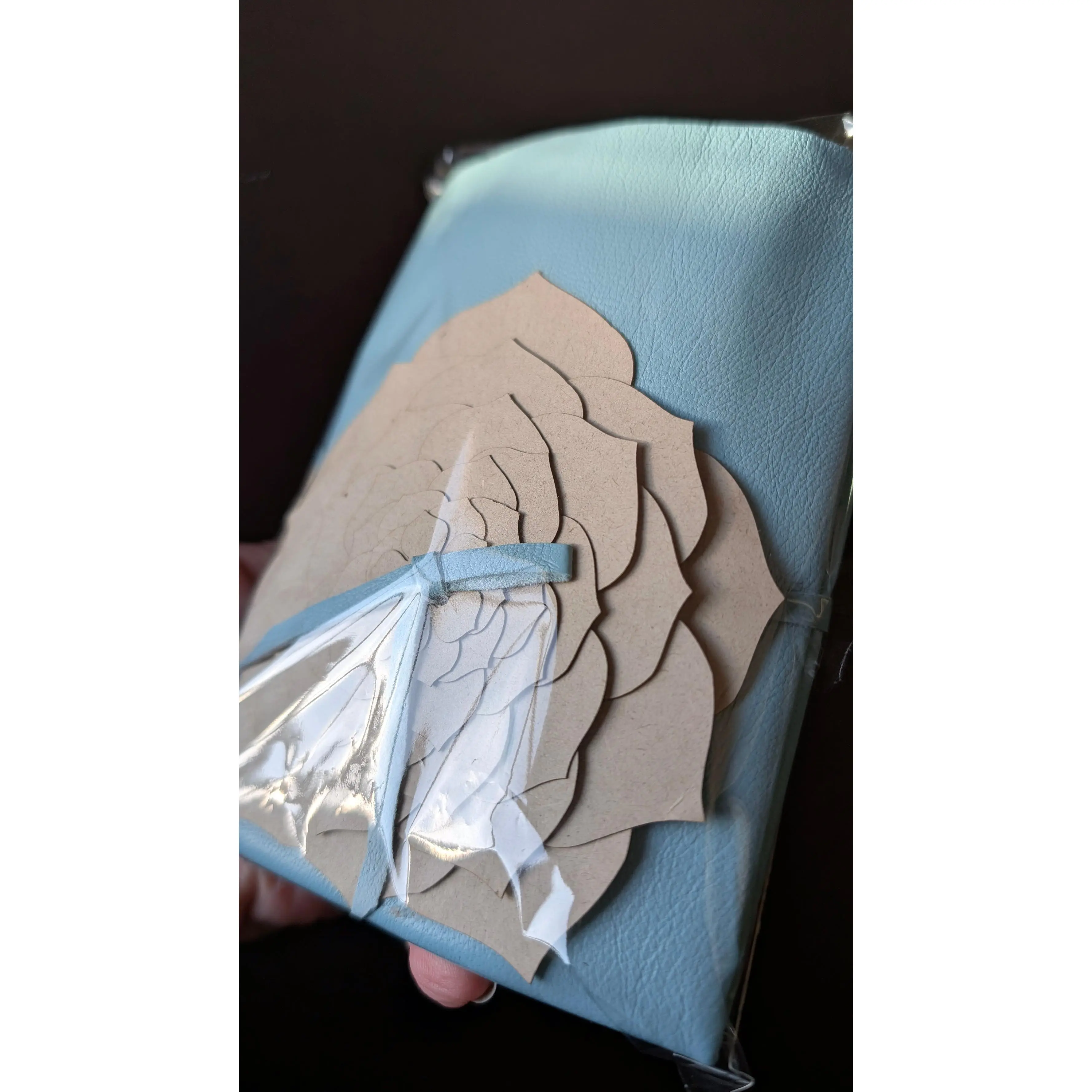 Leather Flower Making Kit | Complete DIY Kit with Lambskin Leather, Stiffening Agent & Reusable Templates