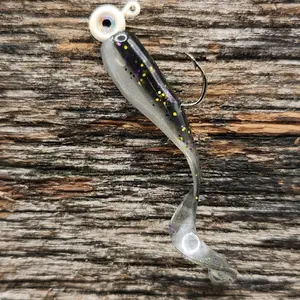 Smoked Minnow Curly Kicker Crappie Bait - Fishing Lure for All Seasons fishing tackle