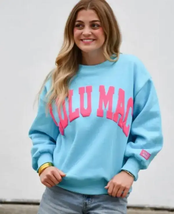 All The Blue Colors Lulu Mac Logo Sweatshirts All The Blue Colors Lulu Mac Logo Sweatshirts