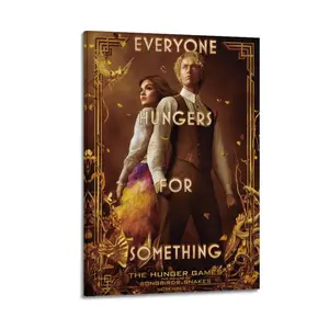 The Hunger Games Poster for Bedroom Aesthetic Canvas Wall Art Living Room Posters Painting Picture Print Modern Family Decor Artist Bathroom Poster