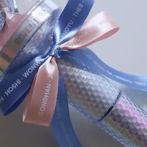 KPOP Lightstick & Hair Bow - Pink & Blue KPOP Lightstick & Hair Bow - Pink & Blue
